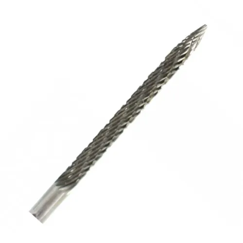Broca fresa 3mm metal duro para reparo de pneus