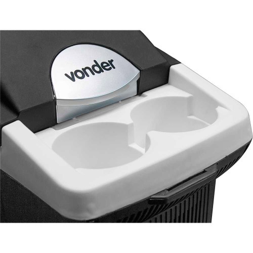 Mini geladeira porttil 8 litros 12V com funo aquecer  