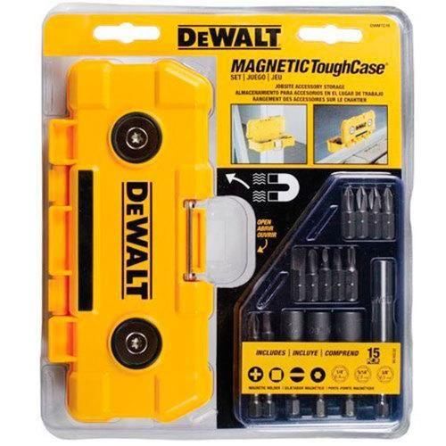 Jogo de pontas para parafusar com 15 peas - DWMTC15