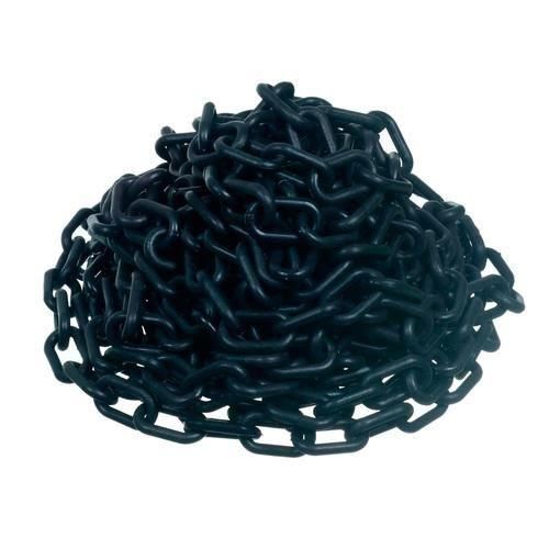 Corrente plástica de 6 mm pacote com 10 metros preto Corrente plástica de 6 mm pacote com 10 metros preto