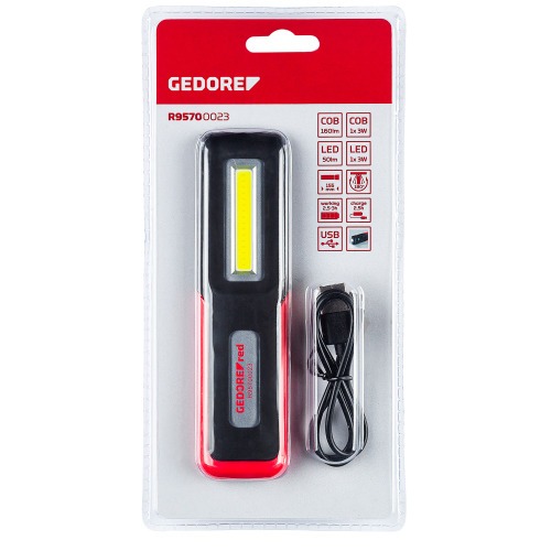 Lanterna recarregvel a bateria com base magntica -  R95700023