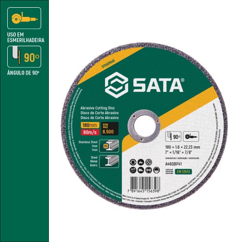 Disco de corte para Metal e Inox 7