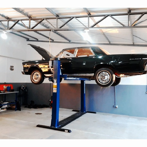 Elevador automotivo 2,6 Toneladas azul trifásico - EC 2600 Elevador automotivo 2,6 Toneladas azul trifásico - EC 2600