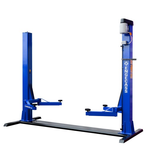 Elevador automotivo 2,6 Toneladas azul trifásico - EC 2600 Elevador automotivo 2,6 Toneladas azul trifásico - EC 2600