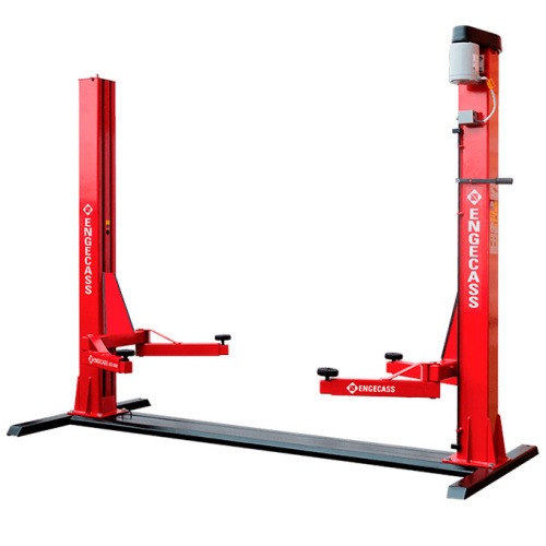 Elevador automotivo 2,6 Toneladas vermelho trifsico - EC-2600