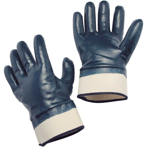 Luva nitrlica em borracha e algodo - Hrcules