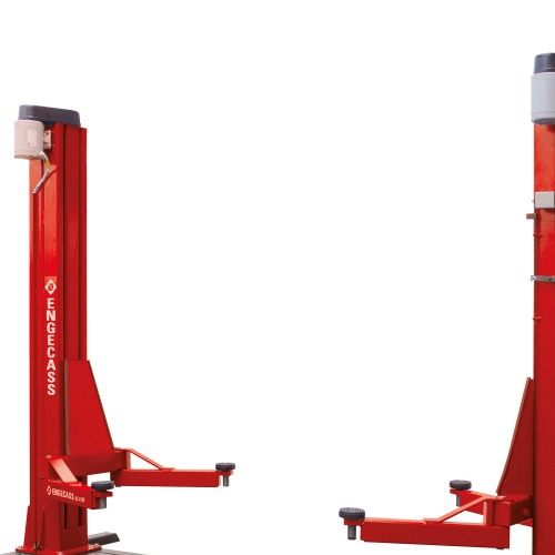 Elevador automotivo 4,1 Toneladas vermelho trifsico - EC 4100