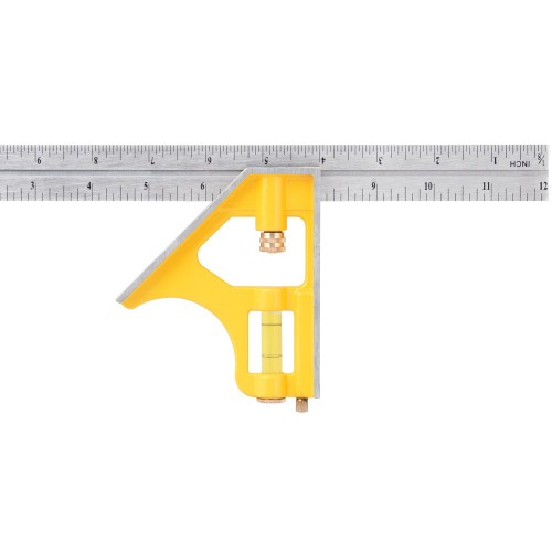 Esquadro de ao combinado 12