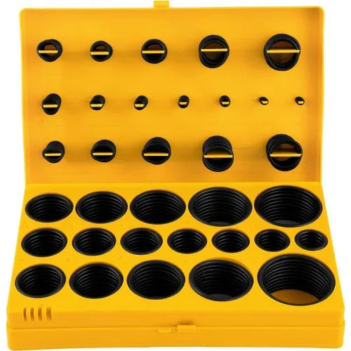 Jogo de anéis Oring com 419 peças
