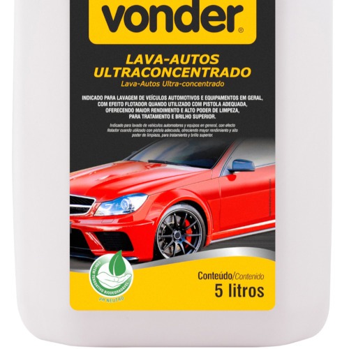 Detergente para auto ultraconcentrado 5 litros