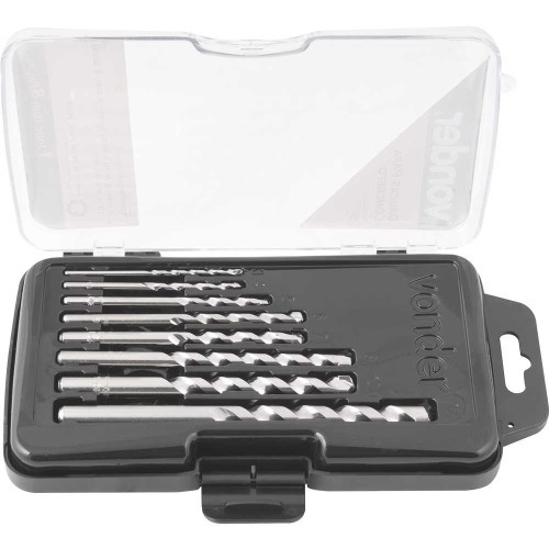 Jogo de broca de wídea para concreto de 3 a 12 mm com 8 peças  Jogo de broca de wídea para concreto de 3 a 12 mm com 8 peças