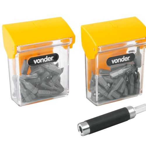 Jogo de bits encaixe sextavado 1/4