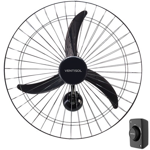 Ventilador de parede 60 cm oscilante grade de aço - 543  110V/220V Ventilador de parede 60 cm oscilante grade de aço - 543  110V/220V