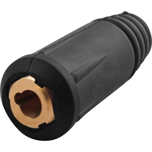 Conector r�pido macho/ f�mea 13 mm para cabo de solda