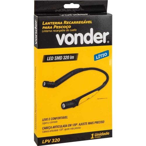 Lanterna recarregvel para pescoo LPV 320
