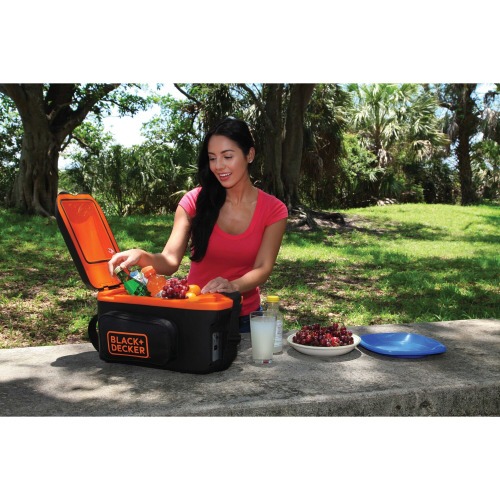 Mini geladeira porttil 8L 12V com funo aquecer - BDC8-LA