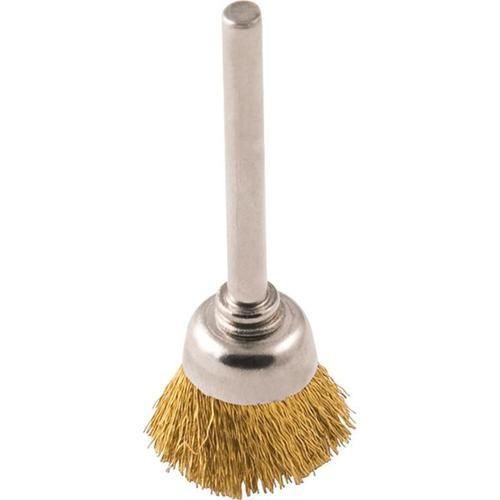 Mini escova copo 12 mm com haste