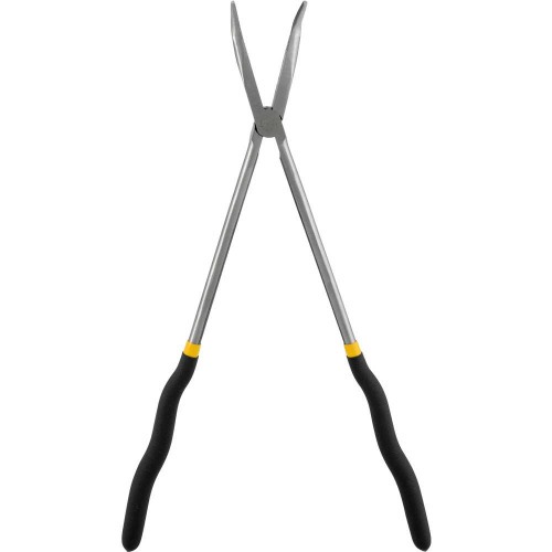 Alicate bico meia cana curvo extralongo 16