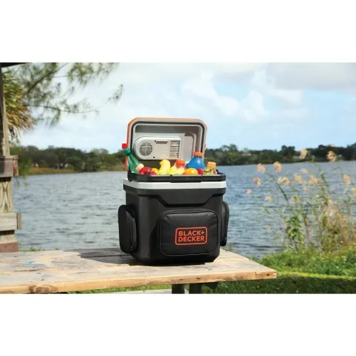 Mini geladeira portátil 24 litros 12V com função aquecer - BDC24L