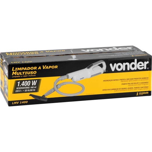 Limpadora a vapor multiuso 1500 watts - LMV 1400  220V Limpadora a vapor multiuso 1500 watts - LMV 1400  220V