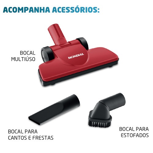 Aspirador de p 2 em 1 porttil e vertical 1200 watts Turbo Premium - AP-30  220V