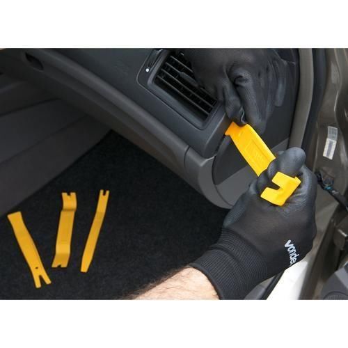 Jogo de espátulas de nylon automotivas com 4 peças Jogo de espátulas de nylon automotivas com 4 peças