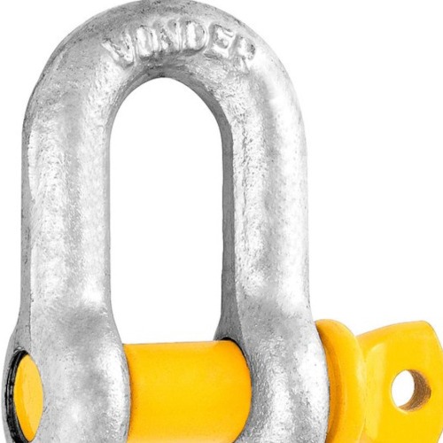 Manilha reta para cabo de ao 3/4