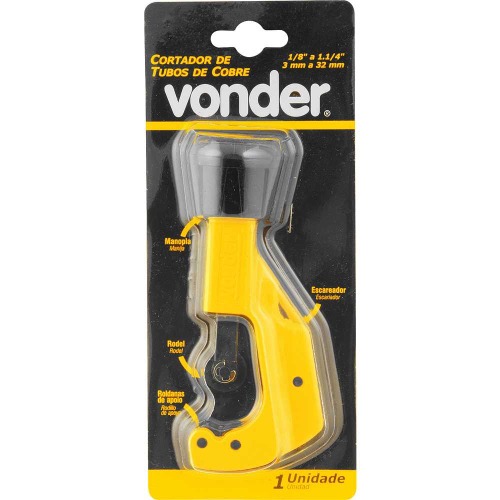 Cortador de tubo de cobre 1/8