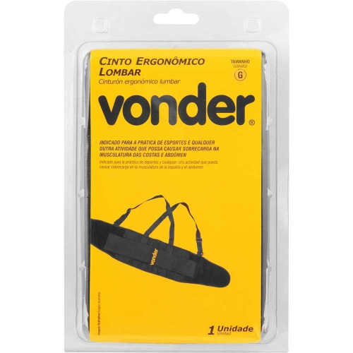 Cinto ergonmico lombar tamanho G