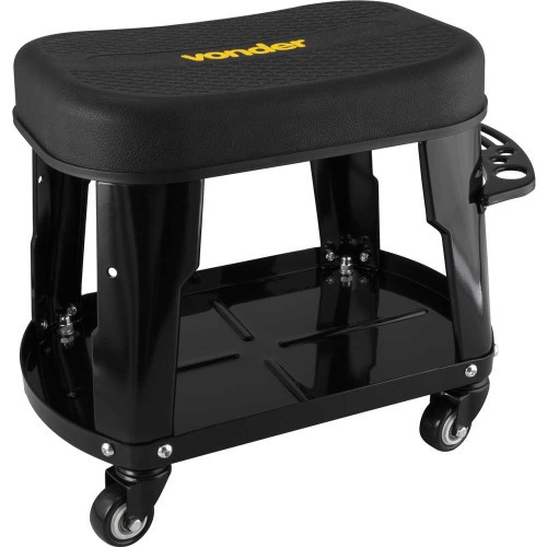 Banqueta para mecânico com porta-ferramentas capacidade de 135 kg Banqueta para mecânico com porta-ferramentas capacidade de 135 kg