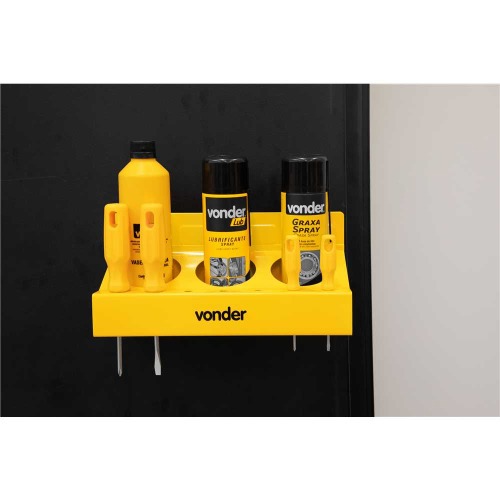 Prateleira magnética para chaves e latas de spray Prateleira magnética para chaves e latas de spray