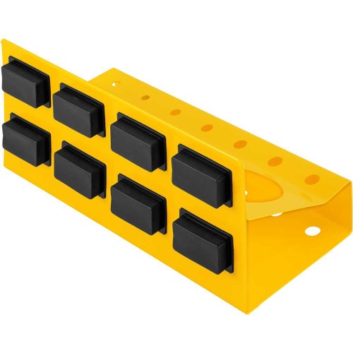 Prateleira magnética para chaves e latas de spray Prateleira magnética para chaves e latas de spray