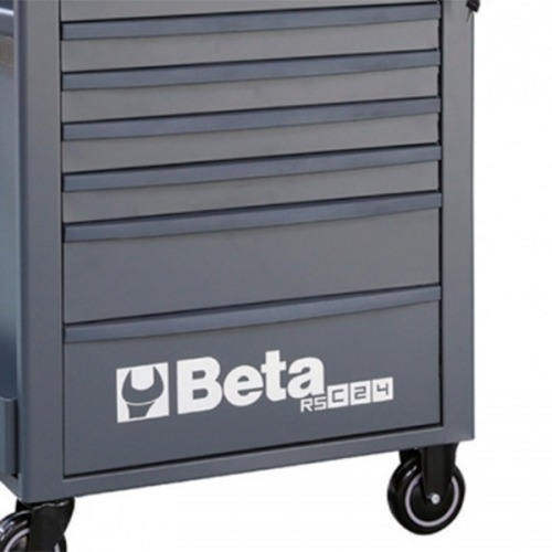 Carrinho para ferramentas com 7 gavetas full cinza - RSC24/7  Carrinho para ferramentas com 7 gavetas full cinza - RSC24/7