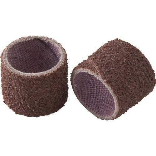 Jogo de lixa cilíndrica 12,7 x 12,7 mm grão G80 com 6 peças Jogo de lixa cilíndrica 12,7 x 12,7 mm grão G80 com 6 peças