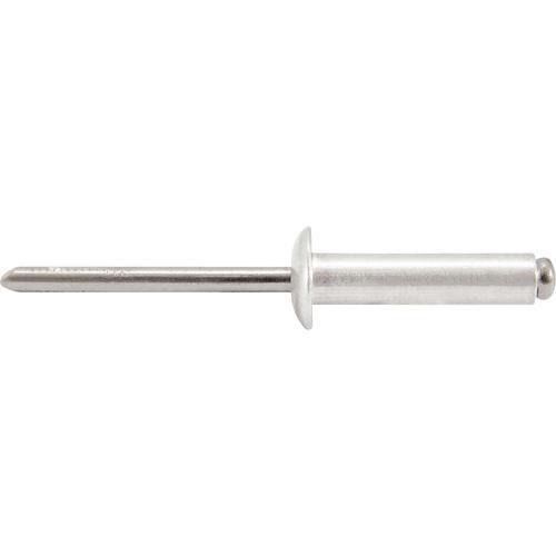 Rebite de repuxo em alumínio de 4,0 x 10 mm caixa com 1000 peças Rebite de repuxo em alumínio de 4,0 x 10 mm caixa com 1000 peças