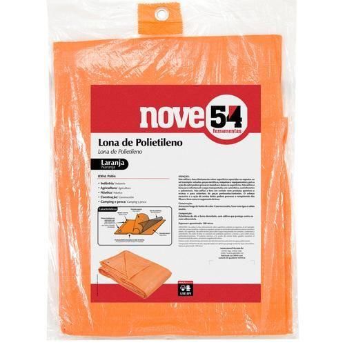 Lona de polietileno laranja 2 x 2 m   Lona de polietileno laranja 2 x 2 m