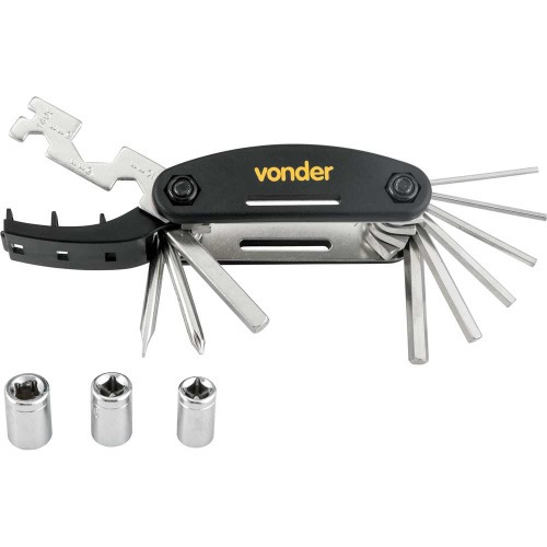 Jogo de ferramentas para bicicleta com 7 peas