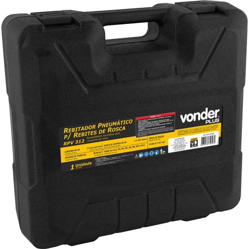 Rebitador pneumático para rebites de rosca RPV 312 Rebitador pneumático para rebites de rosca RPV 312