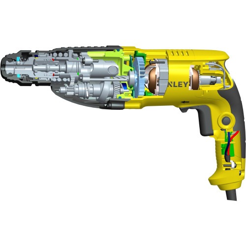 Martelete perfurador e rompedor 800W 2,4 joules Sds Plus - SHR263K  110V