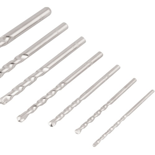 Jogo de brocas para concreto 3 a 10 mm com 7 peças Jogo de brocas para concreto 3 a 10 mm com 7 peças