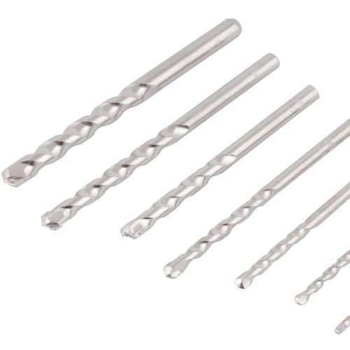 Jogo de brocas para concreto 3 a 10 mm com 7 peças Jogo de brocas para concreto 3 a 10 mm com 7 peças