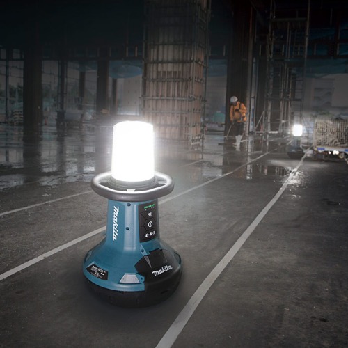 Refletor led h�brido a bateria 18V e 220V 5500 l�mens Sem Bateria - DML810  220V