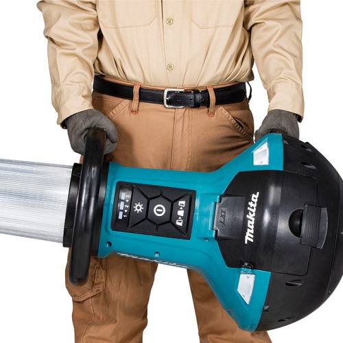 Refletor led h�brido a bateria 18V e 220V 5500 l�mens Sem Bateria - DML810  220V