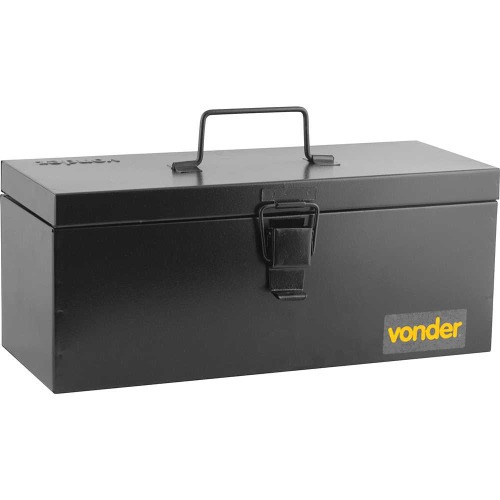 Caixa metlica para ferramentas tipo ba com bandeja 40 cm