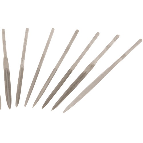 Jogo de limas agulha sem cabo com 12 pe�as