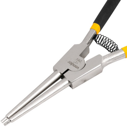 Alicate para anéis externos bico reto 12 Alicate para anéis externos bico reto 12