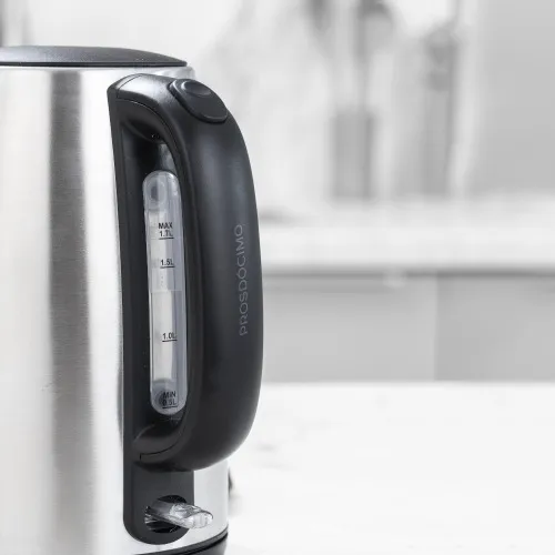 Chaleira elétrica 1,7 litros 1200 watts em aço inox - Prosdócimo WCE1  110V