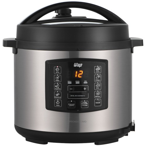 Panela de pressão elétrica digital 6 litros - Prosdócimo WPPE1  110V Panela de pressão elétrica digital 6 litros - Prosdócimo WPPE1  110V