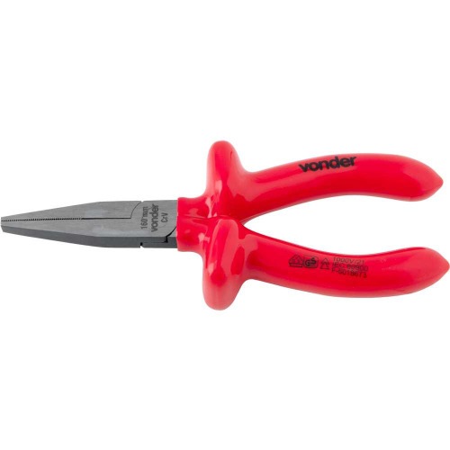 Alicate bico chato isolado 6