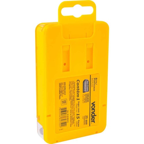 Jogo de bits encaixe sextavado 1/4 Jogo de bits encaixe sextavado 1/4